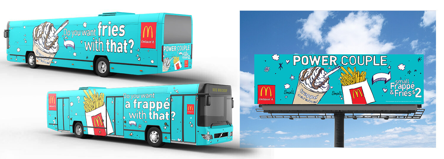 McDonald’s Frappe and Fries