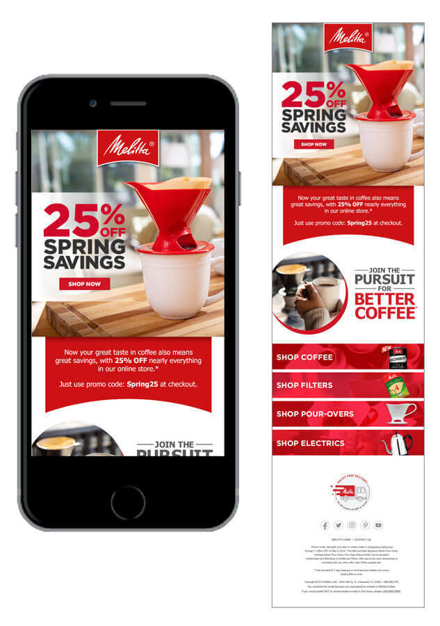 Melitta Email Campaigns