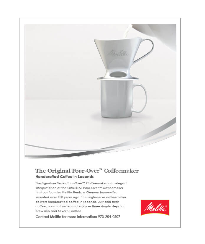 Melitta Pour-Over Trade Campaign