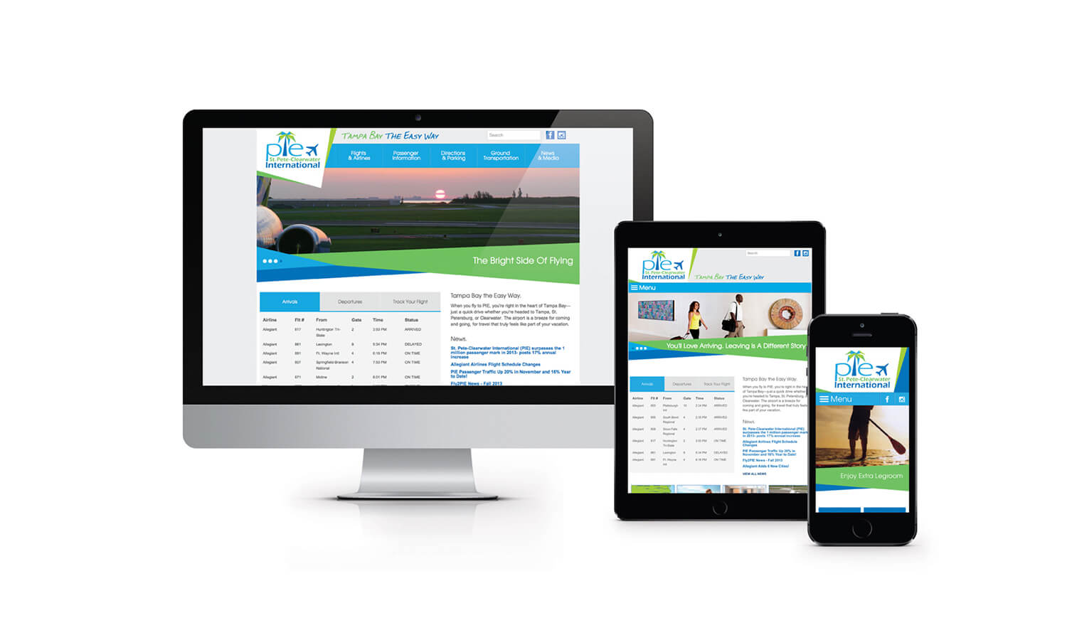 St. Pete-Clearwater International Airport Website