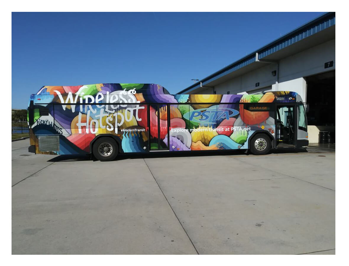 PSTA Bus Wrap