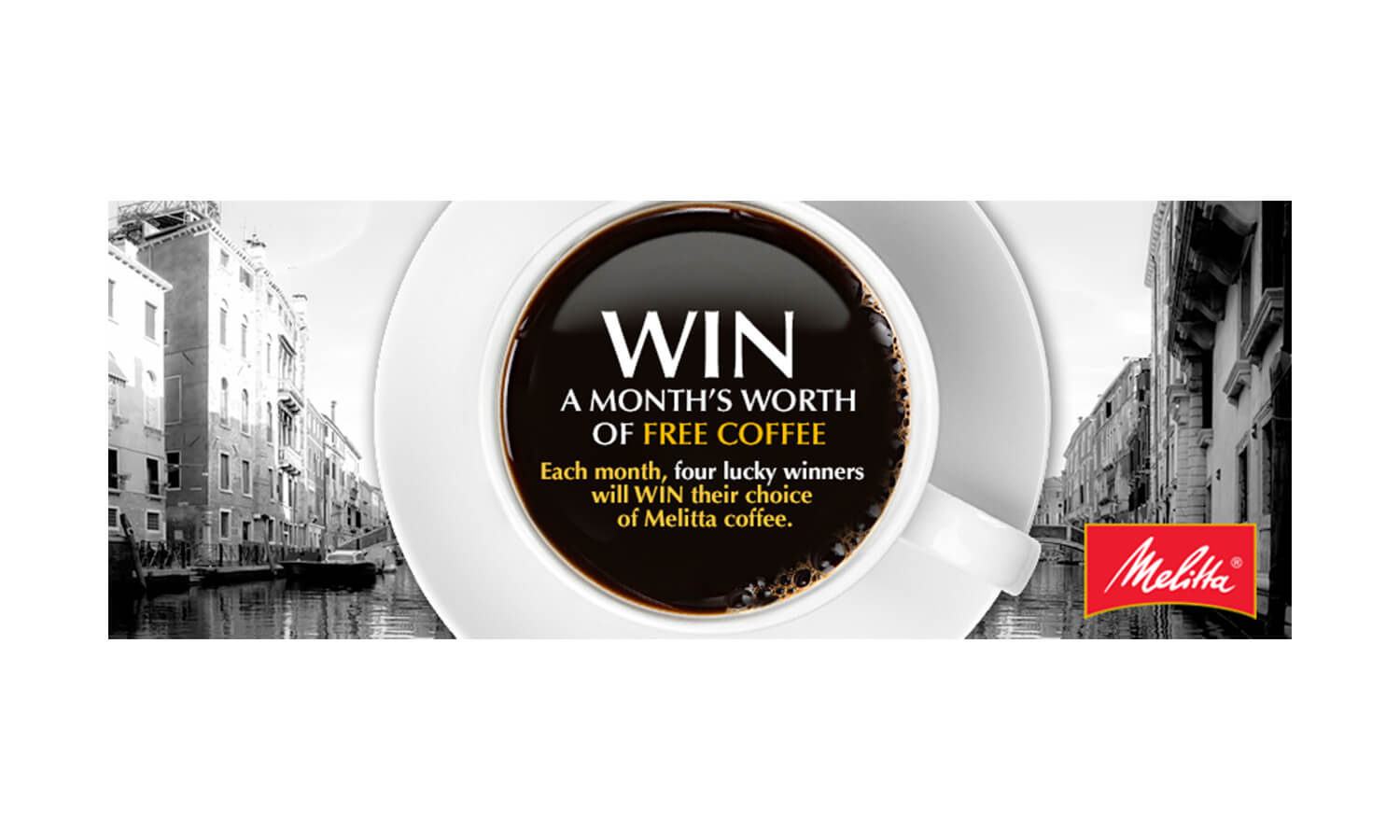 Melitta’s Month Worth of Coffee Promotion 1